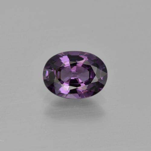Espinela Violeta medio natural de 1.13 ct, Corte Óvalo, VVS