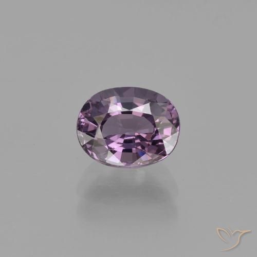 1.23ct Natural Púrpura medio espinela, Ovalada, VS