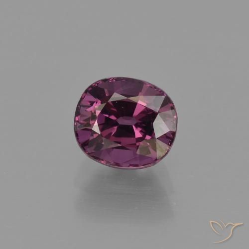1.23ct Natural Púrpura oscuro espinela, Ovalada, VS