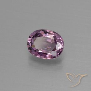 Espinela Púrpura medio natural de 1.16 ct, Ovalada, VS