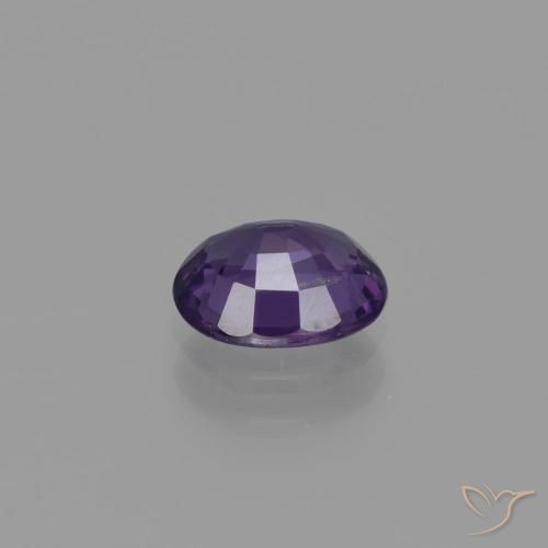 Espinela Violeta uva natural de 1.00 ct, Ovalada, VS-SI