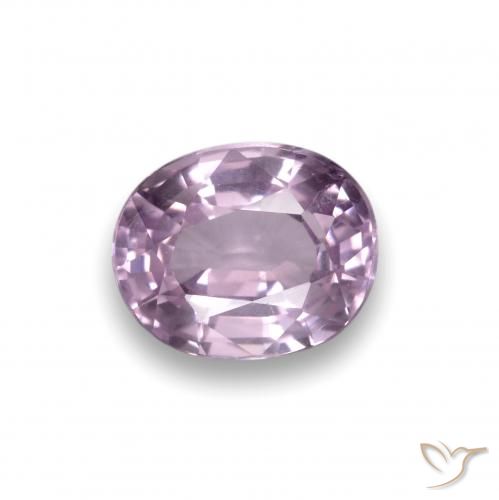 0.90ct Natural Violeta claro espinela, Ovalada, VS