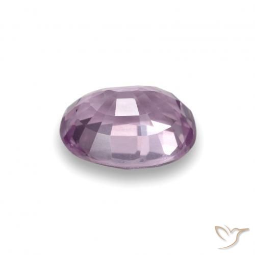 Espinela Violeta claro natural de 0.90 ct, Ovalada, VS
