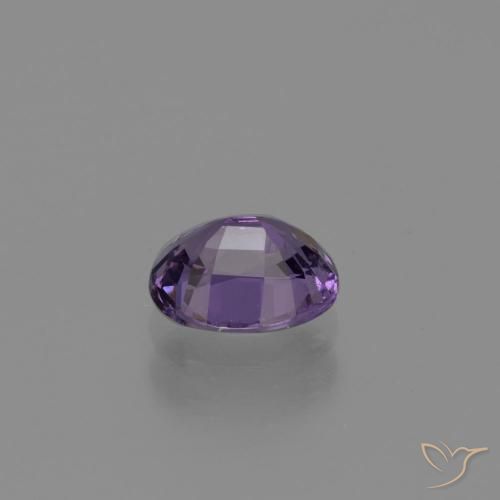 Espinela Violeta oscuro natural de 1.05 ct, Ovalada, VS-SI