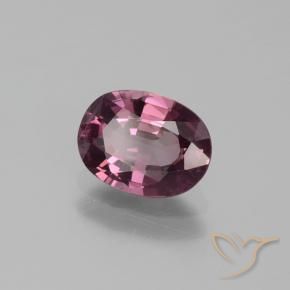 Espinela Púrpura medio natural de 1.26 ct, Ovalada, VS