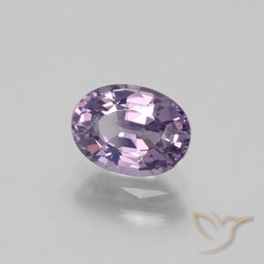 Espinela Violeta medio natural de 1.26 ct, Ovalada, VS