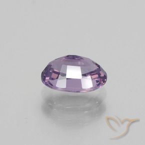 Espinela Violeta medio natural de 1.26 ct, Ovalada, VS