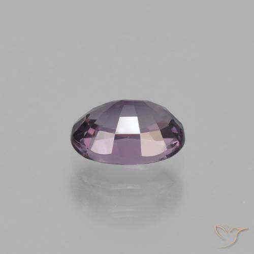 Espinela Violeta oscuro natural de 1.14 ct, Ovalada, VS