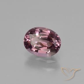 Espinela Púrpura medio natural de 0.90 ct, Ovalada, VS