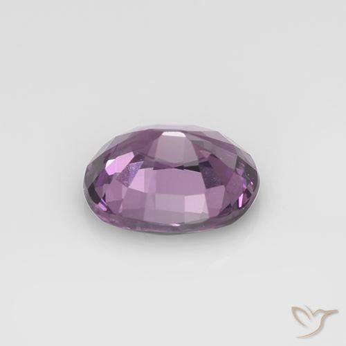 Espinela Violeta oscuro natural de 1.00 ct, Ovalada, VS