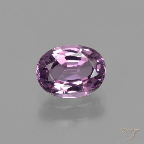 0.93ct Natural Malva intenso espinela, Ovalada, VS
