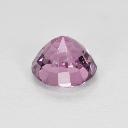 Espinela púrpura natural de 0,72 ct, corte redondo, VVS-VS