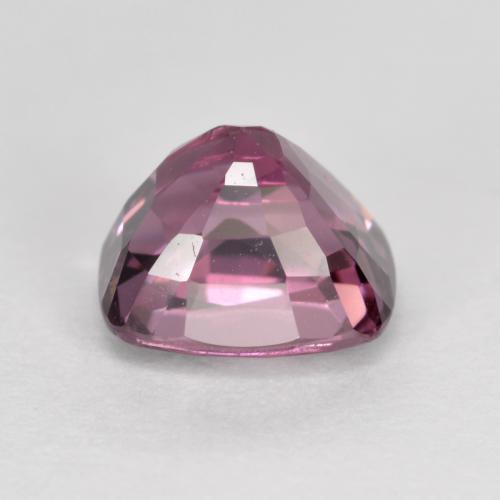 Espinela púrpura natural de 1,58 ct, corte cojín, VVS-VS