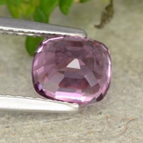 Espinela Púrpura medio natural de 1.71 ct, Forma Cojín, VS