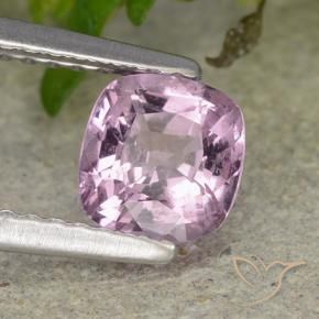 Espinela Lavanda intenso natural de 0.95 ct, Forma Cojín, VS