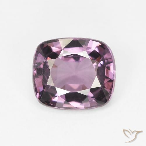 1.40ct Natural Púrpura medio Espinela, Forma Cojín, VVS-VS