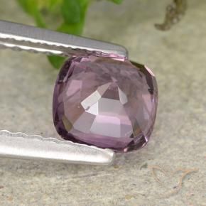Espinela Púrpura claro natural de 1.04 ct, Forma Cojín, VVS-VS