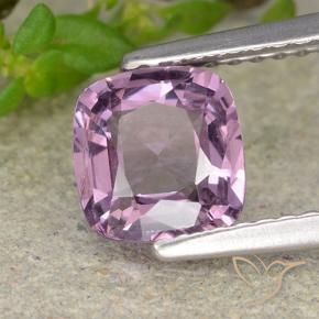 Espinela Púrpura violeta rosáceo natural de 1.21 ct, Forma Cojín, VS