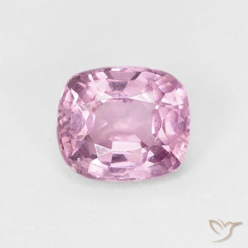 0.98ct Natural Púrpura claro Espinela, Forma Cojín, VVS-VS