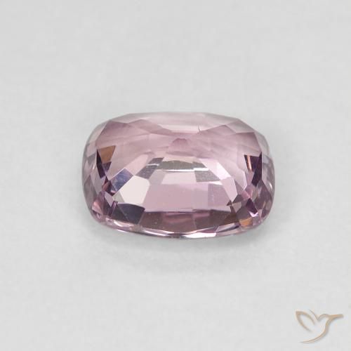 Espinela Púrpura medio natural de 1.08 ct, Forma Cojín, VVS