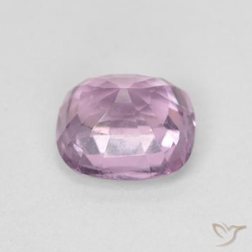 Espinela Rosado-púrpura claro natural de 1.25 ct, Forma Cojín, VVS-VS