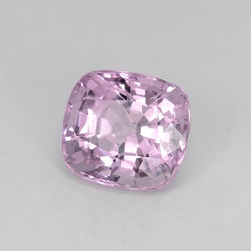 Espinela Púrpura violeta rosáceo natural de 1.54 ct, Corte Cojín, VVS-VS