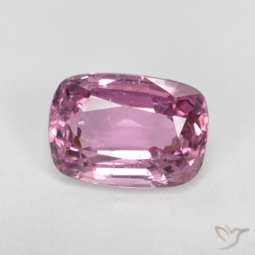 1.16ct Natural Púrpura rojizo claro Espinela, Forma Cojín, VVS-VS