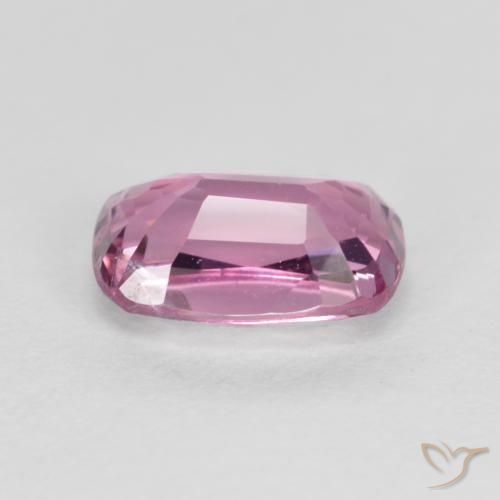 Espinela Púrpura rojizo claro natural de 1.16 ct, Forma Cojín, VVS-VS