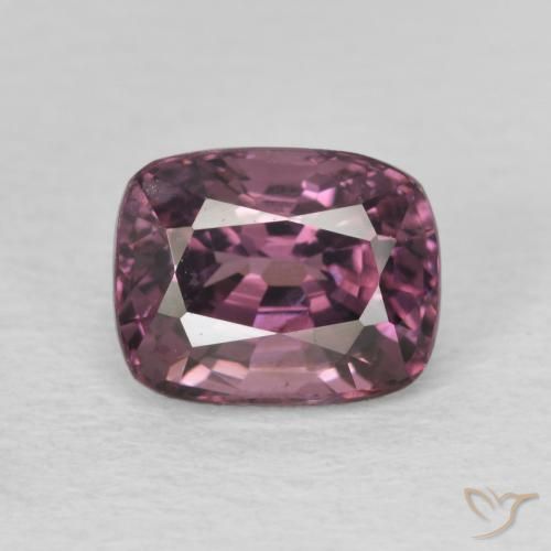 1.89ct Natural Rojo púrpura intenso espinela, Forma Cojín, VVS-VS
