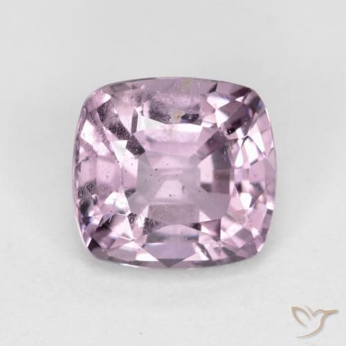 1.46ct Natural Púrpura rosáceo muy claro espinela, Forma Cojín, VS
