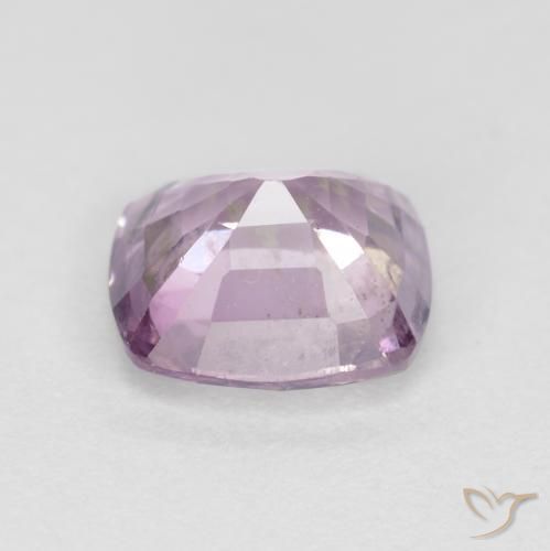 Espinela Púrpura rosáceo muy claro natural de 1.46 ct, Forma Cojín, VS