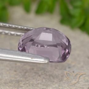 Espinela Rosado-púrpura uva claro natural de 1.54 ct, Forma Cojín, VS