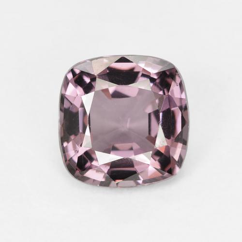 Espinela púrpura natural de 1,31 ct, corte cojín, VVS-VS