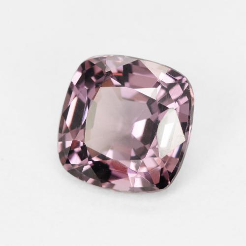 Espinela púrpura natural de 1,31 ct, corte cojín, VVS-VS