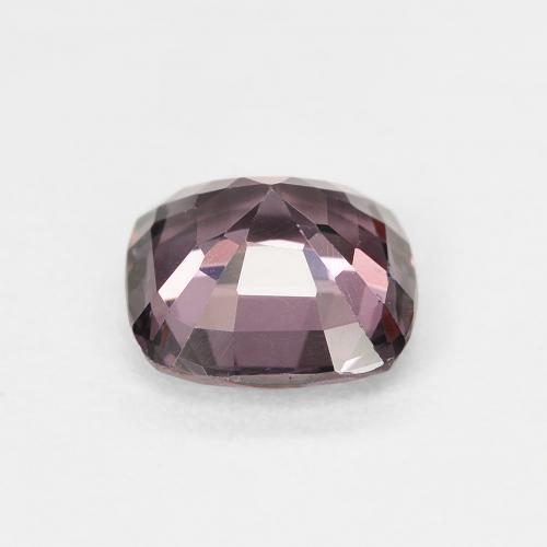 Espinela púrpura natural de 1,31 ct, corte cojín, VVS-VS