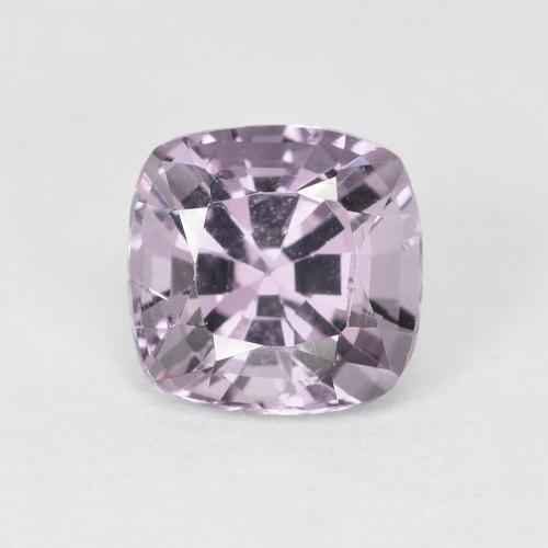 Espinela Violeta grisáceo natural de 1.67 ct, Corte Cojín, VVS