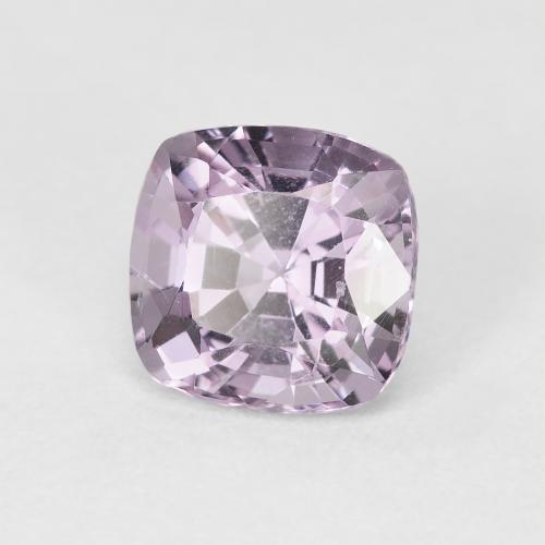 Espinela Violeta grisáceo natural de 1.67 ct, Corte Cojín, VVS