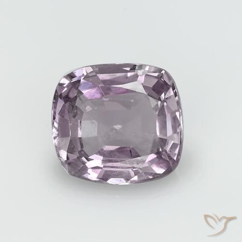 1.45ct Natural Púrpura medio Espinela, Forma Cojín, VS