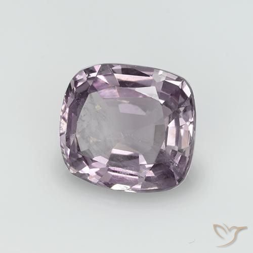 Espinela Púrpura medio natural de 1.45 ct, Forma Cojín, VS