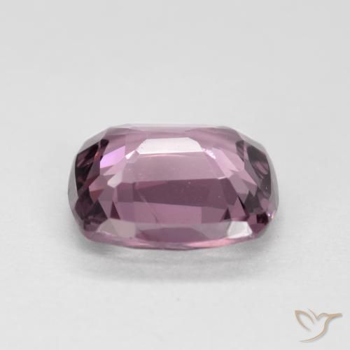 Espinela Púrpura rojizo natural de 1.15 ct, Forma Cojín, VVS