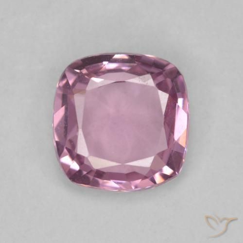 1.23ct Natural Púrpura medio Espinela, Forma Cojín, VS