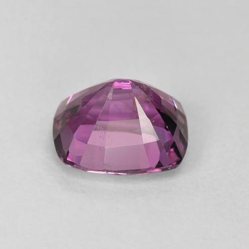Espinela púrpura natural de 1,46 ct, corte cojín, VS-SI