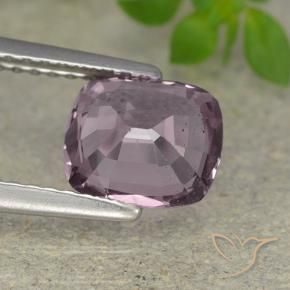 Espinela Púrpura rosado natural de 1.73 ct, Forma Cojín, VS