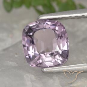 Espinela Púrpura medio natural de 1.33 ct, Forma Cojín, VVS