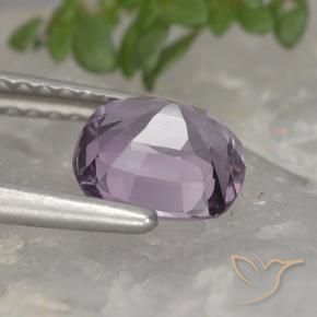 Espinela Púrpura medio natural de 1.33 ct, Forma Cojín, VVS