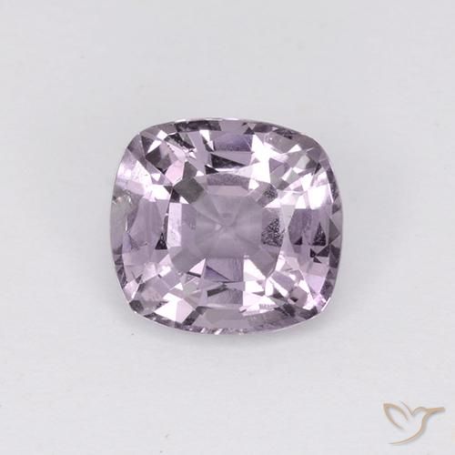 1.43ct Natural Violeta claro espinela, Forma Cojín, VVS