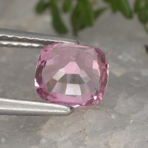 Espinela Magenta claro natural de 0.97 ct, Corte Cojín, VVS