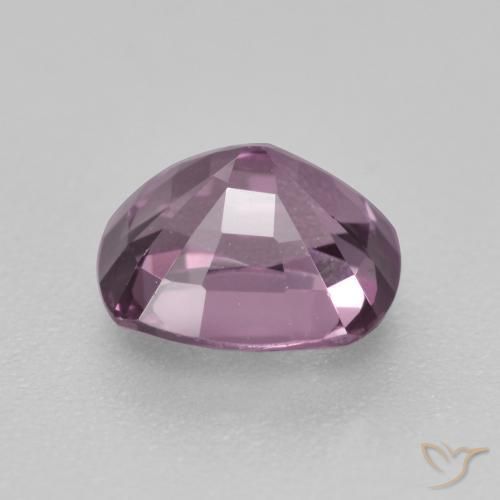 Espinela Lavanda intenso natural de 1.23 ct, Forma Cojín, VS