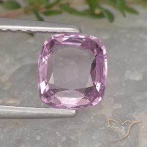 Espinela Lavanda intenso natural de 1.07 ct, Corte Cojín, VVS