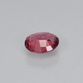 Espinela Rojo medio natural de 0.45 ct, Corte Óvalo, VVS-VS